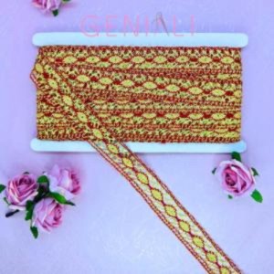 GALAO 010 145/OURO VERMELHO 25MM 20MTS