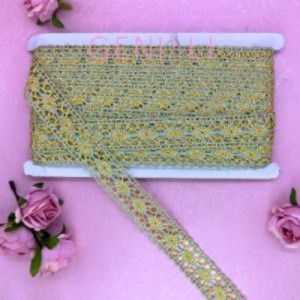 GALAO 010 193/OURO VERDE AGUA 25MM 20MTS