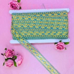 GALAO 010 199/OURO TURQUESA 25MM 20MTS