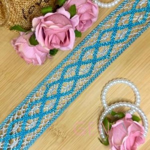 GALAO 015 PRATA/199 TURQUESA 35MM 20MTS