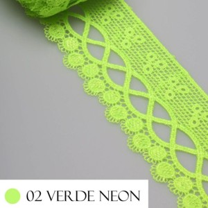 GUIPIR CHL581 02 VERDE NEON LARG:6,5CM