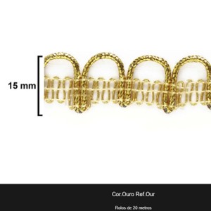 GALAO 020 OURO LARG:1,5CM 20METROS