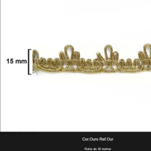 GALAO 021 OURO LARG:1,5CM 20METROS