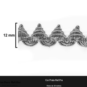 GALAO 023 PRATA LARG:1,5CM 20METROS