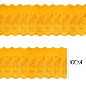 BORDADO CTL035 110 AMARELO OURO 10,0CM