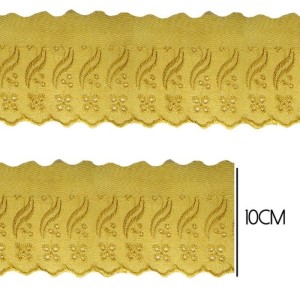 BORDADO CTL035 130 MOSTARDA 10,0CM