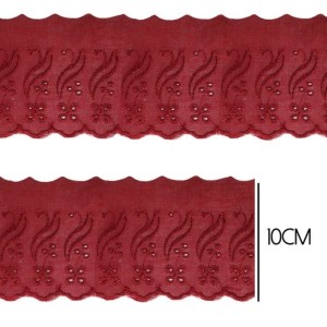 BORDADO CTL035 520 BORDO 10,0CM 13,7M