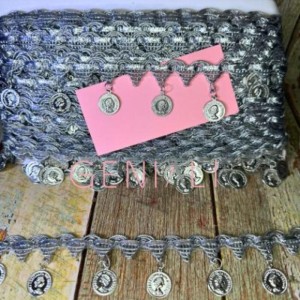 GALAO 055 PRATA Medalha LARG:5,5CM 20METROS