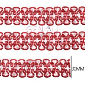 GALAO 080 145 VERMELHO 30MM 20METROS