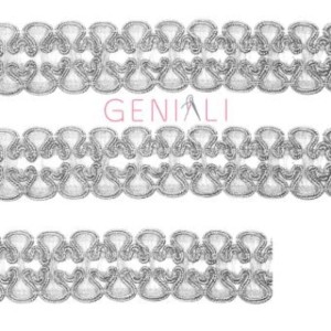 GALAO 080 PRATA LARG:30MM 20METROS