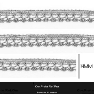 GALAO 081 PRATA LARG:1,4CM 20METROS