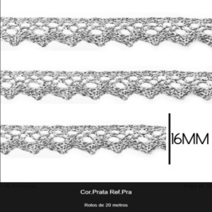 GALAO 082 PRATA LARG:1,6CM 20METROS