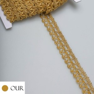 GALAO 090 OURO LARG:2CM20METROS