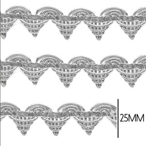 GALAO 100 PRATA LARG:2,5CM 20METROS