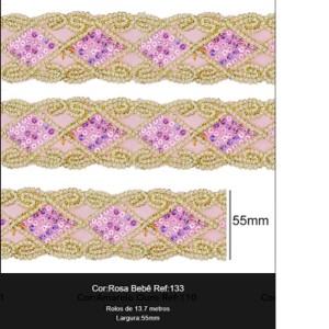 GALAO 103 164 LILAS LARG:5,5CM 13,7M