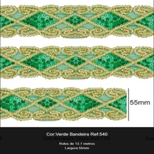 GALAO 103 540 VERDE BANDEIR 13METROS