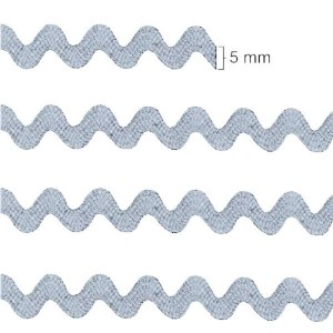 SIANINHA 5MM 104 CINZA CLARO 222/01 50MT