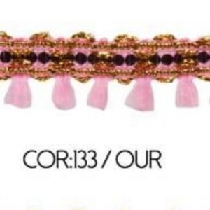 GALAO 104 133 ROSA OURO 16MM