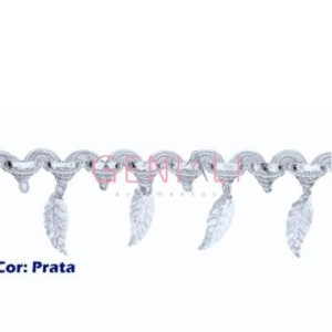 GALAO 105 PRATA LARG:4,5CM 20METROS