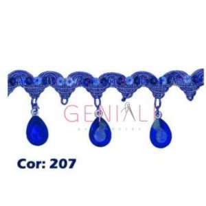 GALAO 107 207 AZUL ROYAL 3,5CM 20METROS