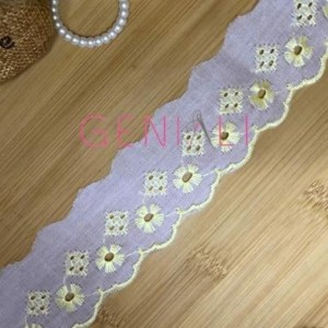 BORDADO BICOLOR 107 AMARELO BB 5CM 13,7M