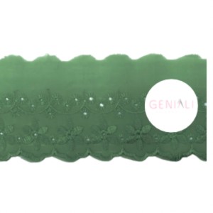 BORDADO CTL108 260 VD MUSGO 7,5CM 13,7M