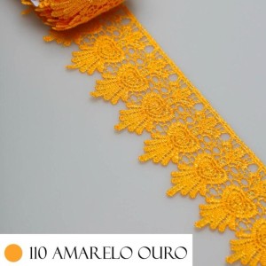 GUIPIR CHL436 110 AMAREL OURO LARG:6,0CM