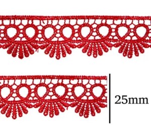 GUIPIR CHL113 Y283 CEREJA 2,5CM 13,7M