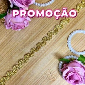 SIANINHA 15MM GALAO 121 OURO 20METROS
