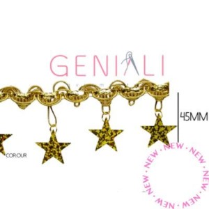 GALAO 127 OURO LARG:4,5CM 20METROS