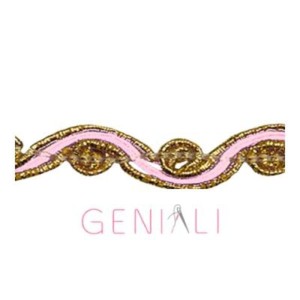 GALAO 120 OURO.133 ROSA BB 1,0CM 20M