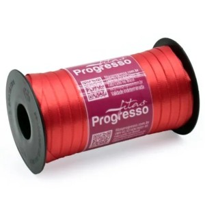 FITA DE CETIM N1 1354 TOMATE 7MM 100M