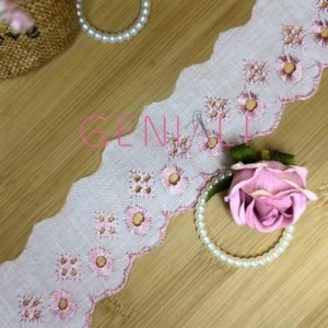 BORDADO BICOLOR 135 ROSE 5,0CM 13,7M