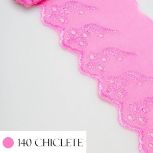 BORDADO CTB146 140 CHICLETE 7,5CM 13,7M