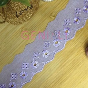 BORDADO LISO 164 LILAS 5,0CM 13,7M