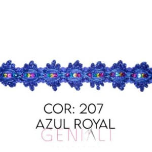 GALAO 167 207 AZUL ROYAL 4,2CM 20M