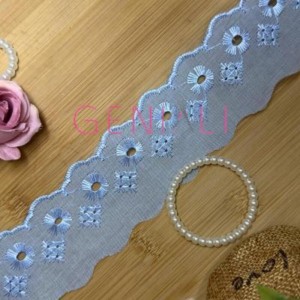 BORDADO LISO 177 AZUL BB 5,0CM 13,7M