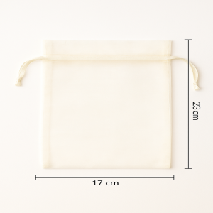 SAQUINHO DE ORGANZA 17X23CM PCT C/100