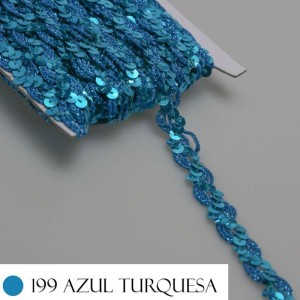 GALAO 181 199 TURQUESA 15MM 20M