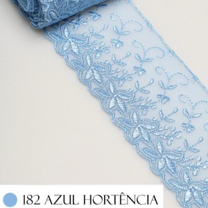 TULE CRL03 182 AZUL CLARO 8,0CM 13,7M