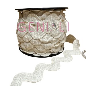 SIANINHA DE ALGODAO CRU 350/07 18MM 30M