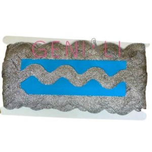 SIANINHA 18MM METALIZADA PRATA 20METROS