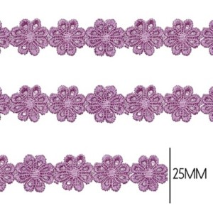 GUIPIR CHL207 082 ROSE ESCURO LARG:2,5CM