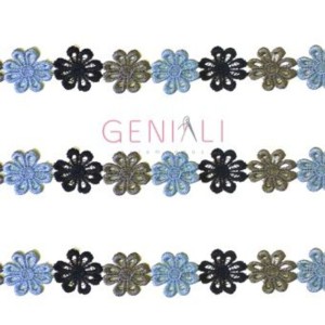 GUIPIR CHL207 307 CINZA MULTICOLOR 2,5CM