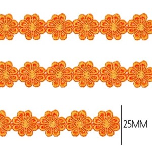 GUIPIR CHL207 523 LARANJA 2,5CM 13,7M