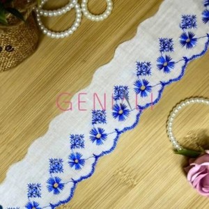 BORDADO BICOLOR 207 ROYAL 5,0CM 13,7M