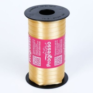 FITA DE CETIM N1 228 OURO 7MM 100M