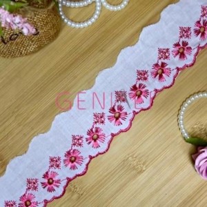 BORDADO BICOLOR 283 ROSE 5,0CM 13,7M