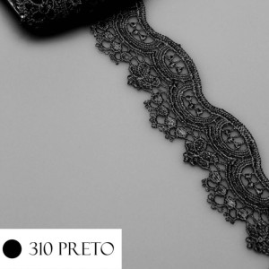 GUIPIR CHL747 310 PRETO 3,8CM 13,7M