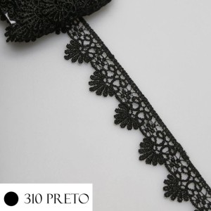 GUIPIR CHL016 310 PRETO 2,5CM 13,7M